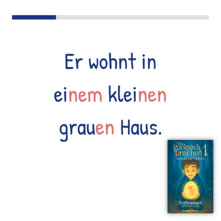 Erstlesebuch ab 7 Jahren mit Drachen und Magie! Lio findet ein geheimnisvolles Ei im Wald und erlebt sein größtes Abenteuer. Mit einfachen Sätzen, Fortschrittsbalken und bunten Bildern – perfekt für Leseanfänger, die spannende Geschichten lieben.